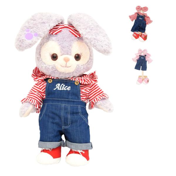 ステラルー 服 着せ替え コスチューム オーバーオール&amp; パーカーセット 本体無 Mサイズ用 送料無...