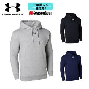 アンダーアーマー パーカー スウェット メンズ トレーニング フィットネス スポーツ UA TEAM SWEAT HOODIE ゆったり 1375826｜dugoutshop