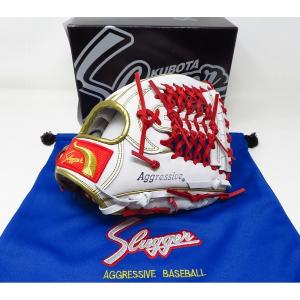 久保田スラッガー 軟式 オーダーグラブ グローブ 内野手用 KSN-L7S 限定 SLUGGER 湯もみ加工無料 【当店オリジナル♪】｜dugoutshop