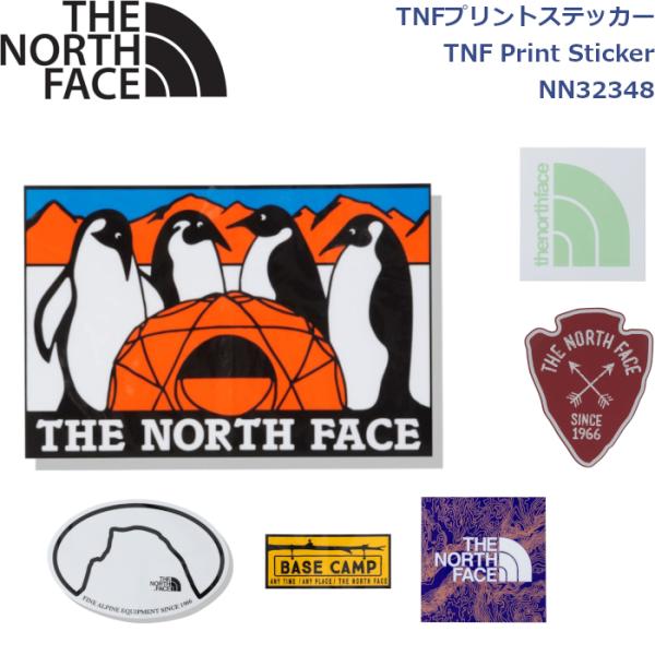 ノースフェイス シール ステッカー TNFプリントステッカー TNF Print Sticker T...