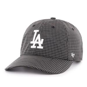 '47'Brand ロサンゼルス ドジャース DODGERS GRIDSTOP '47 CLEAN UP BLACK｜dukesstore