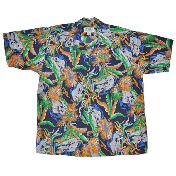 送料無料！AVANTI アバンティ ビンテージ アロハシャツ 「Island Scenics Car...