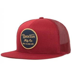 BRIXTON ブリクストン WHEELER MESH CAP BURGUNDY/NAVY｜dukesstore