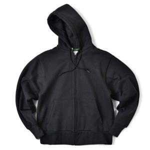 CAMBER キャンバー 131 ARCTIC THERMAL ヘビーウェイト ジップパーカー BLACK｜dukesstore