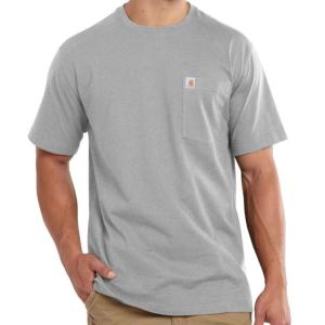 カーハート carhartt MADDOCK Pocket Tシャツ HEATHER GREY｜dukesstore