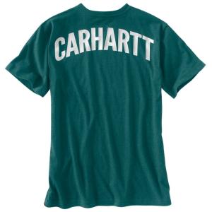 カーハート carhartt MADDOCK ブロックレタリング ロゴ ポケット TEE GREEN｜dukesstore