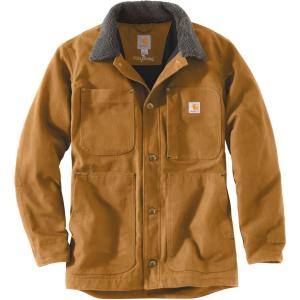 カーハート carhartt DUCK FULL SWING CHORE COAT フルスウィング チョアコート CARHARTT BROWN｜dukesstore