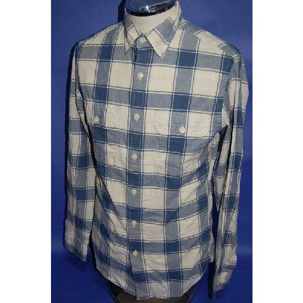 ジェイクルー J.CREW BLUE ブロック チェックシャツ
