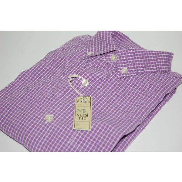 ジェイクルー J.CREW SLIM-FIT シャツ PURPLE