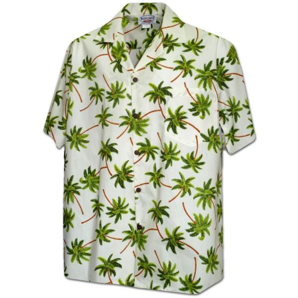 送料無料 PACIFIC LEGEND パシフィックレジェンド アロハシャツ 「Palm tree」...