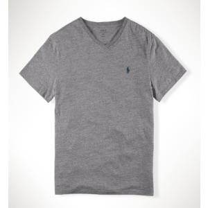 Polo RalphLauren ポロ ラルフローレン  Vネック ポニーTシャツ GREY｜dukesstore