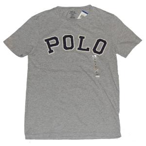 Polo RalphLauren ポロ ラルフローレン 「POLO」ロゴ パッチ Tシャツ GREY｜dukesstore