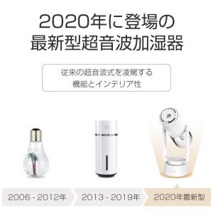 加湿器 充電式 自動首振り 小型 卓上加湿器 ...の詳細画像2