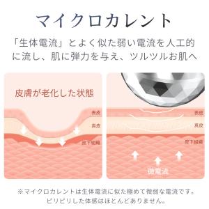 美顔ローラー 美顔器 マイクロカレント Y字型...の詳細画像5