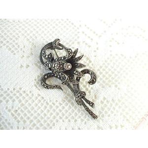 ヴィクトリアン シルバー ブローチ 1893年 イギリスアンティーク : BAU