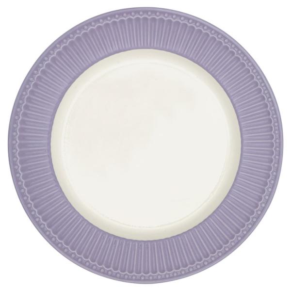 【在庫限り！売り尽くし SALE】 ディナープレート ラベンダー 紫 お皿 大皿 プレート -ALI...