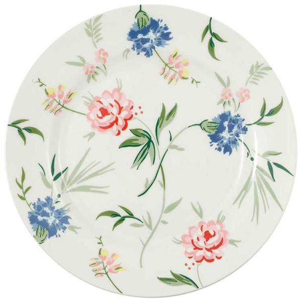 【在庫限り！売り尽くし SALE】プレート 20.5cm 皿 お皿 花柄 柄 デザイン ナチュラル ...