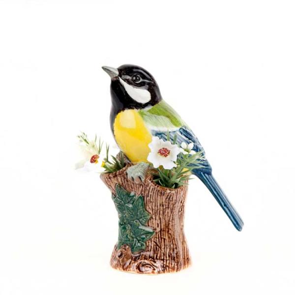小花入れ 花瓶 シジュウカラ 野鳥 鳥 Great Tit Bud Vase ギフト プレゼント ク...