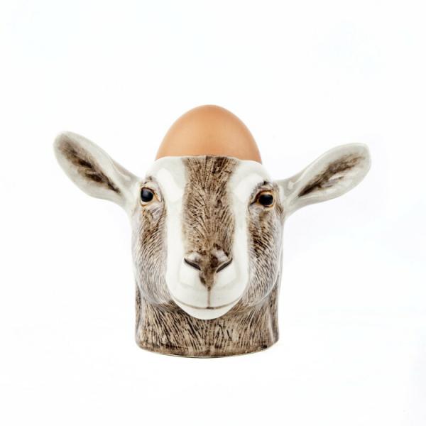 エッグスタンド エッグカップ ポット 卵 ヤギ やぎ 山羊 Goat Face Egg Cup プレ...