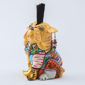 フレブル オブジェ 置物 ゴールド 風水 金運 縁起物 フレンチブルドッグ フレンチブルドッグ ゴールド オブジェ 置物 ブヒ 犬 風水 金運 縁起物