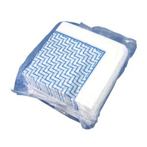 在庫限り　ペーパーナプキン　ブルーファッションライン　4面折り　33x33cm　100枚入り　