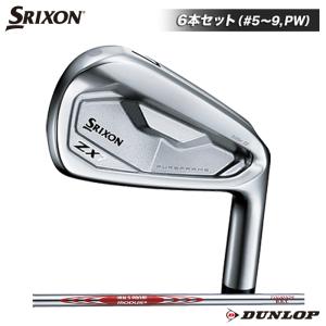 ダンロップ SRIXONスリクソン ZX7 MkII N.S.PRO MODUS3 TOUR105 DSTシャフト 6本セット #5~9、PW DUNLOP SELECT SHOP 限定｜dunlopgolf