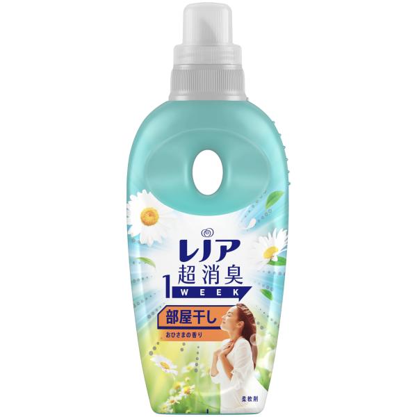レノア Lenor 超消臭1WEEK 柔軟剤 部屋干し おひさまの香り 本体 530mL