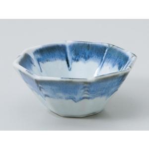 和食器 珍味鉢/ 呉須流し八角小付 /小付け 小鉢 小皿 業務用 お漬物 薬味入れ