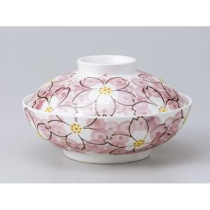 和食器 蓋物/ 呉須椿 煮物碗 /陶器 煮物 料亭 割烹 碗 業務用 : 美濃の