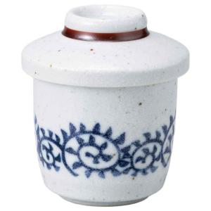 蒸し碗 茶碗蒸し むし碗/ 呉須唐草梨地ミニむし...の商品画像