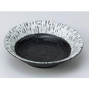 和食器 盛り込み皿/ 白ゼブラ三ツ足8.0皿 /大皿 盛り皿 大皿料理 業務