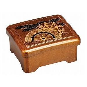 うな重 器/ 内隅丸光月丼重 柿朱金牡丹 内朱 /土用 丑の日 重箱 鰻