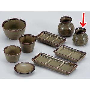 和食器 そば用品 陶器/ 墨山水そば徳利（大） /ざる蕎麦 ざるうどん 冷
