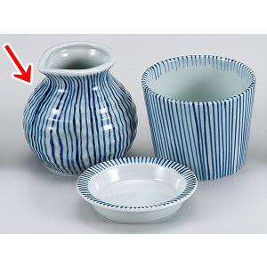 流水 2合そば徳利そば猪口薬味皿8個セット 美濃焼】お蕎麦のための食器 3点セット（そば徳利 そば猪口 薬味皿）立
