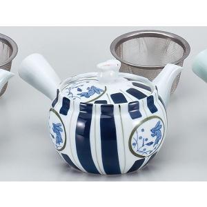 土瓶 どびん 急須 業務用 家庭用/ 丸紋うさぎ急須（U） /お茶 日本茶 緑茶 ほうじ茶 玄米茶 ...