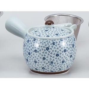 土瓶 どびん 急須 業務用 家庭用/ 風たより丸型中急須（Uアミ付） /お茶 日本茶 緑茶 ほうじ茶...