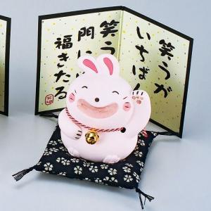 陶器 置物 ダルマ 小さい 縁起物/ 小福達磨・赤 /贈り物 プレゼント