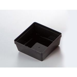 越前漆器/ 6.5重箱パーツ 1/4タイプ 黒 /和食器