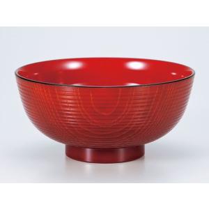 会津漆器/ 春慶 三筋木彫丼 /和食器 : 美濃のちゃわん屋さん 古林恩羅