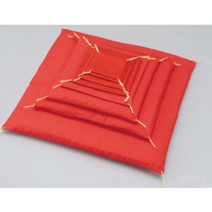 人形用 手作り/ 赤座布団10.5cm /手造り...の商品画像