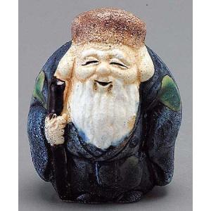 陶器 置物 お香立て/ 七福神 香皿 大黒天 /縁起 開運 プレゼント