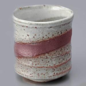 ゆのみ 湯のみ 湯飲み/ 赤均窯 ゆったり湯呑 /陶器 寿司湯呑