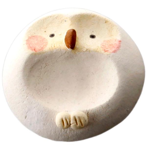 おしゃれ 陶器 ふくろう アロマグッズ/ アロマストーン（梟） /コンパクトで可愛い ラッキーアニマ...