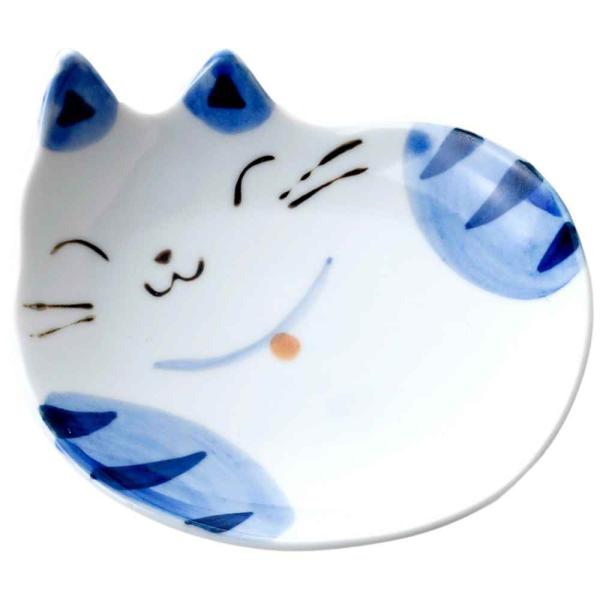 香皿 香立て 手描きネコ 可愛い/ 豆猫香立（トラ） /贈り物 プレゼント 敬老の日　新築祝い 引き...