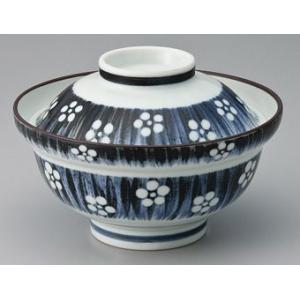 どんぶり 鉢 食器 蓋付/ ゴス巻梅蓋付大茶 /牛丼 カツ丼 親子丼 鰻丼