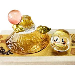 陶器 置物 ダルマ 小さい 縁起物/ 小福達磨・赤 /贈り物 プレゼント