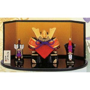五月人形 コンパクト 陶器 小さい 兜 かぶと/ 錦彩出世兜飾り（小）