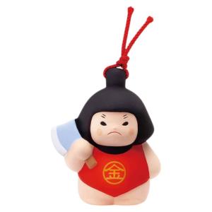 五月人形 コンパクト 陶器 小さい おとぎ話 金太郎/ 金太郎 /こどもの