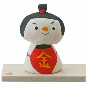 五月人形 男の子 鯛 しあわせ 健康 お祝い めでたい 陶人形 置物 五月人形 コンパクト 陶器 小さい おとぎ話 金太郎/ 金太郎