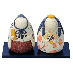 ひな祭り 置物 小物入れ 犬箱/ 須はら錦彩犬筥（大・左）（白） /雛